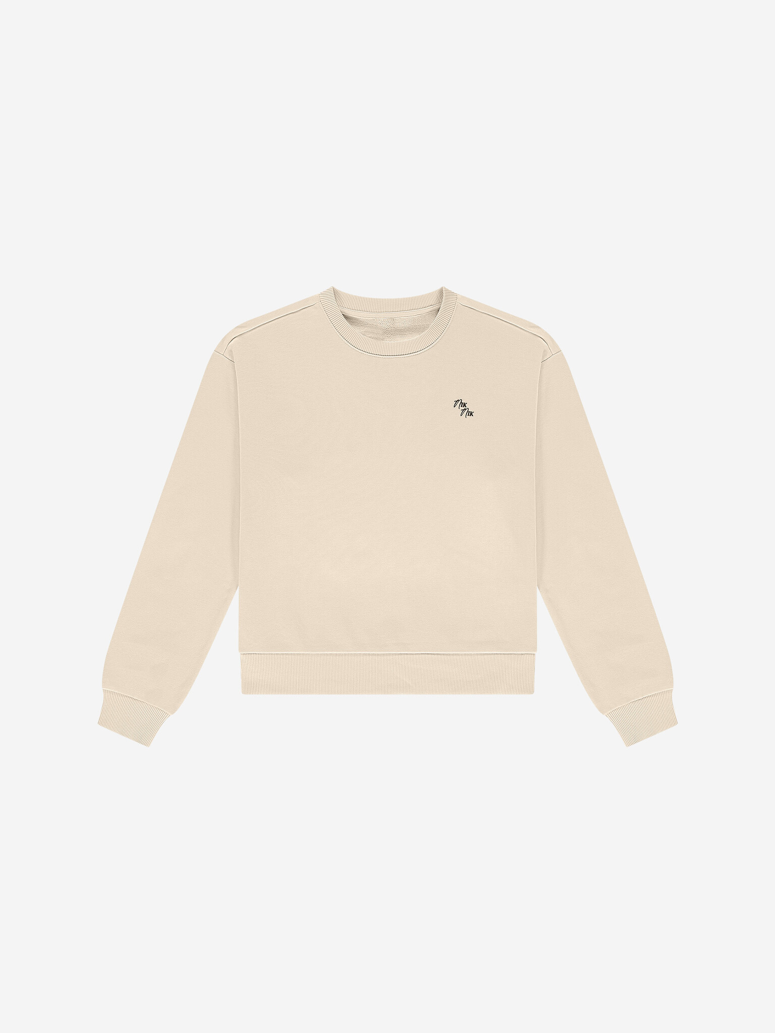 Nik&Nik zomer sweatshirt meisjes - taupe - Gracy Nik&Nik zomer sweatshirt meisjes - taupe - Gracy