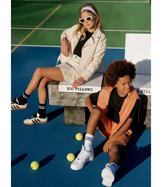 Nik&Nik zomer rok meisjes - taupe - Floor