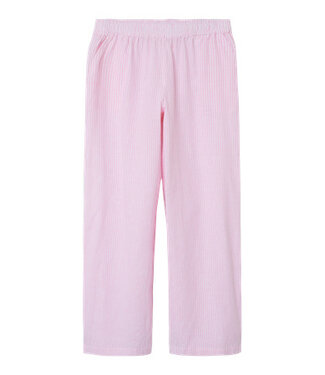Name it zomer broek meisjes - roze - NknJela - wide leg fit