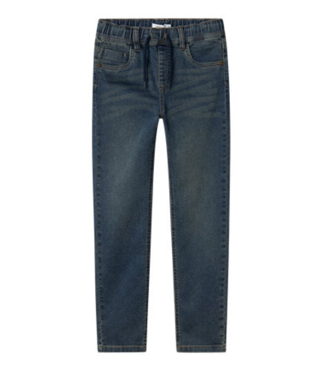 Name it zomer jeans broek jongens - vintage blauw - slim fit - NkmRyan