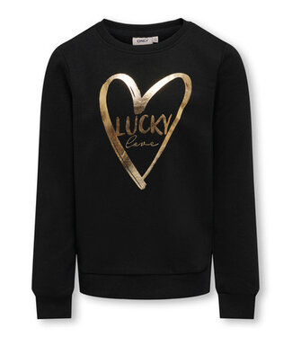 Kids ONLY winter sweater meisjes - zwart - KogMary - regular fit