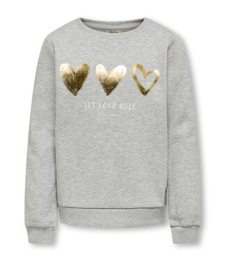 Kids ONLY winter sweater meisjes - grijs - KogMary - regular fit