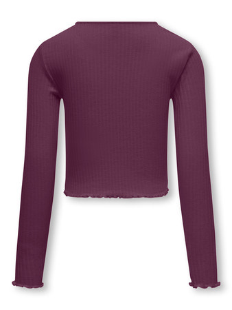 Kids ONLY winter top meisjes - paars - KogNella - stretch fit, longsleeve Kids ONLY winter top meisjes - paars - KogNella - stretch fit, longsleeve