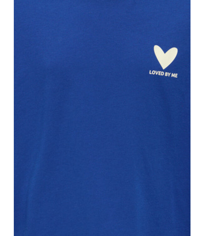 Kids ONLY winter top meisjes - blauw - KogEllie - oversize fit, korte mouw