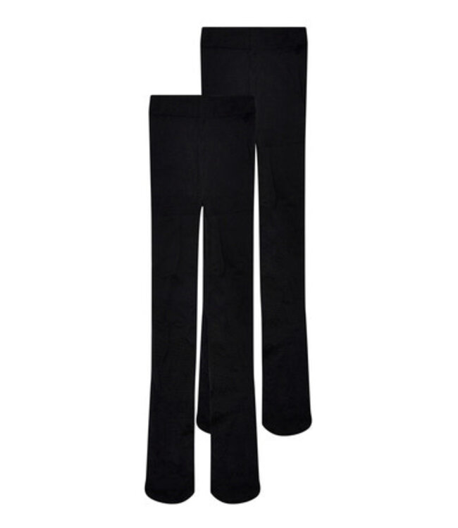Kids ONLY winter panty meisjes - zwart - KogSaga - 2-pack