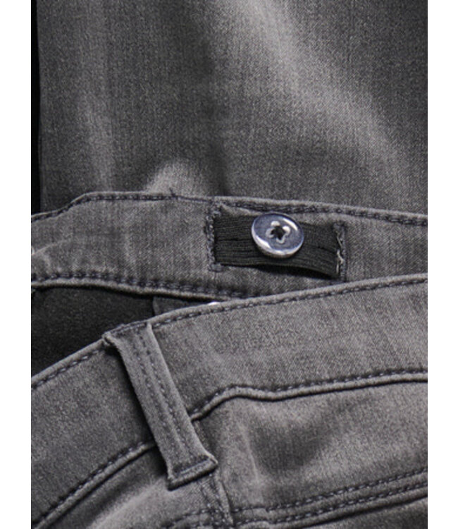 Kids ONLY winter jeansbroek meisjes - grijs - KogRoyal - flared fit