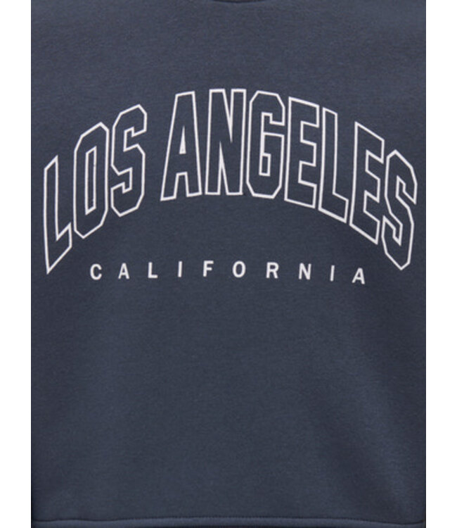 Kids ONLY winter sweater meisjes - blauw - KogSweat - loose fit