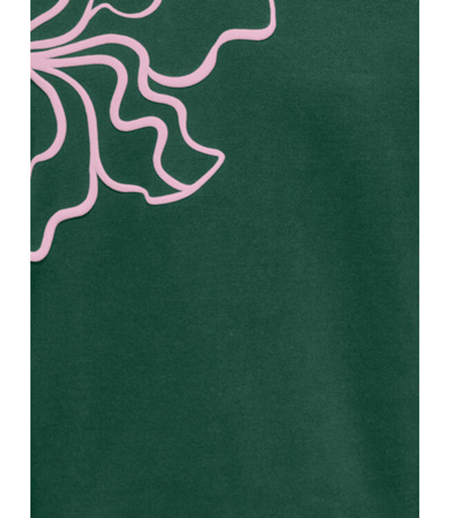 Kids ONLY winter sweater meisjes - groen - KogOdessa - loose fit