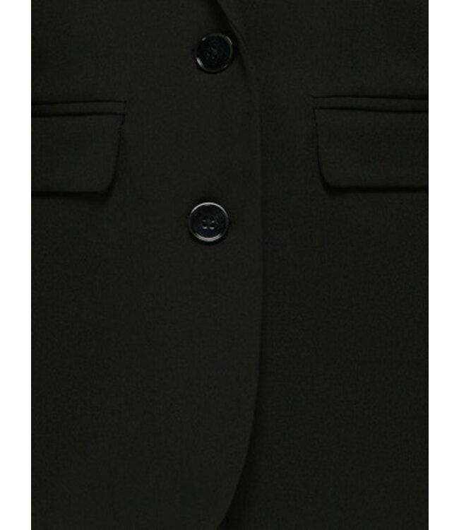 Kids ONLY winter blazer meisjes - zwart - KogKira - oversize fit