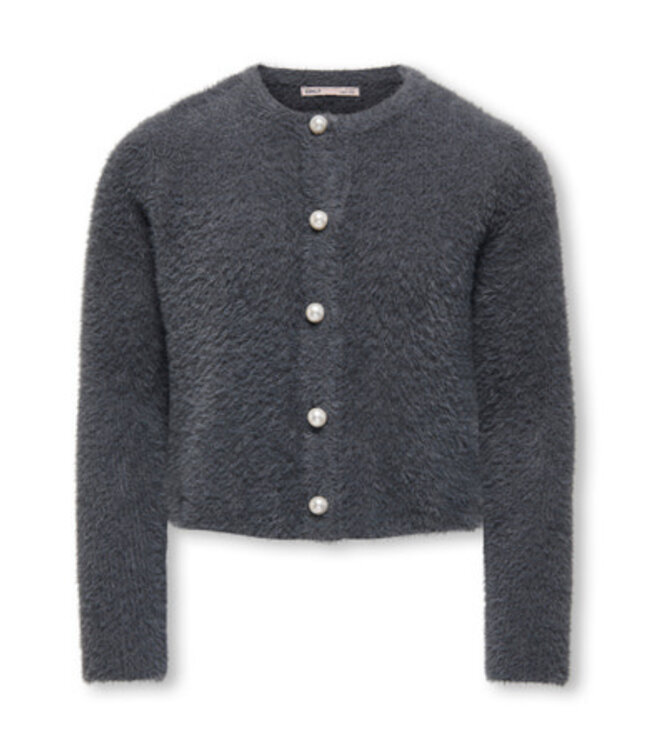 Kids ONLY winter vest meisjes - grijs - KogPiumo - regular fit