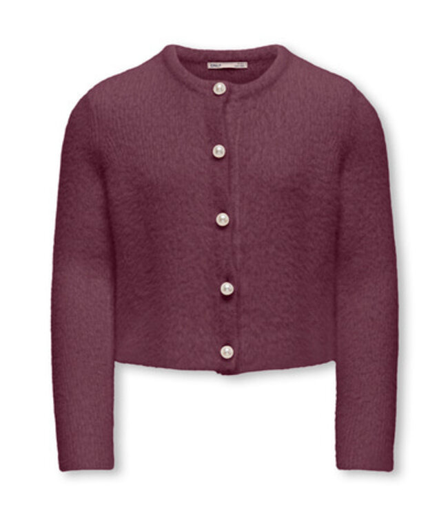 Kids ONLY winter vest meisjes - paars - KogPiumo - regular fit
