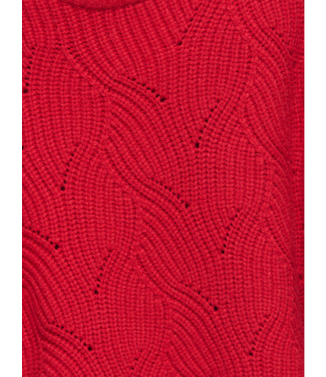 Kids ONLY winter sweater meisjes - rood - KogKatia - regular fit