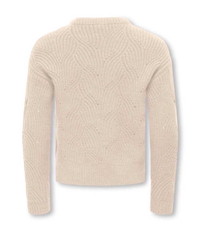 Kids ONLY winter sweater meisjes - wit - KogKatia - regular fit