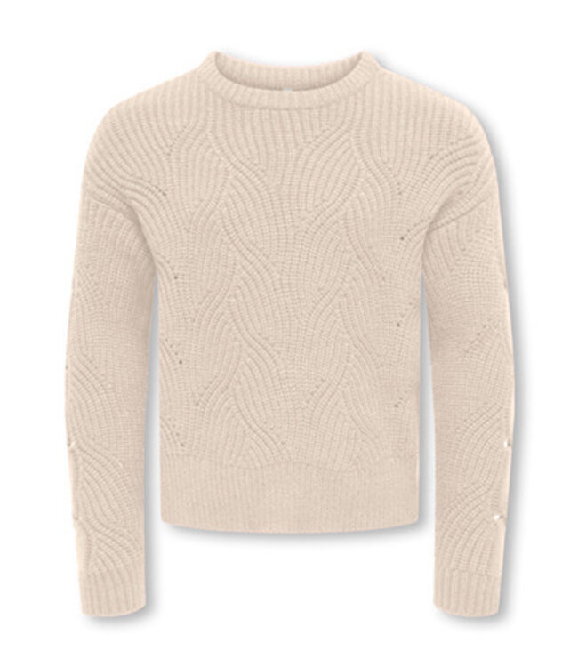 Kids ONLY winter sweater meisjes - wit - KogKatia - regular fit