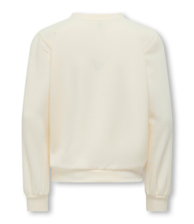 Kids ONLY winter sweater meisjes - wit - KogMarcy - regular fit