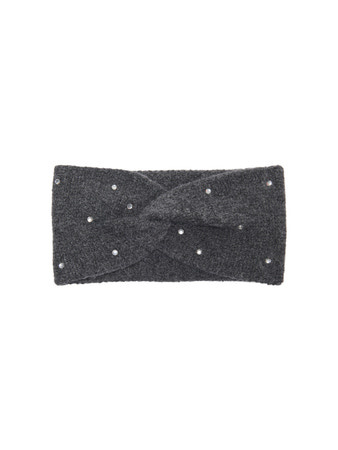 Kids ONLY winter hoofdband meisjes - grijs - KogChyna - gebreid afbeelding