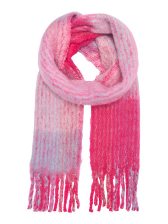 Kids ONLY winter sjaal meisjes - roze - KogSanne - gebreid afbeelding