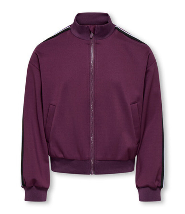 Kids ONLY winter track jacket meisjes - paars - KogWarm