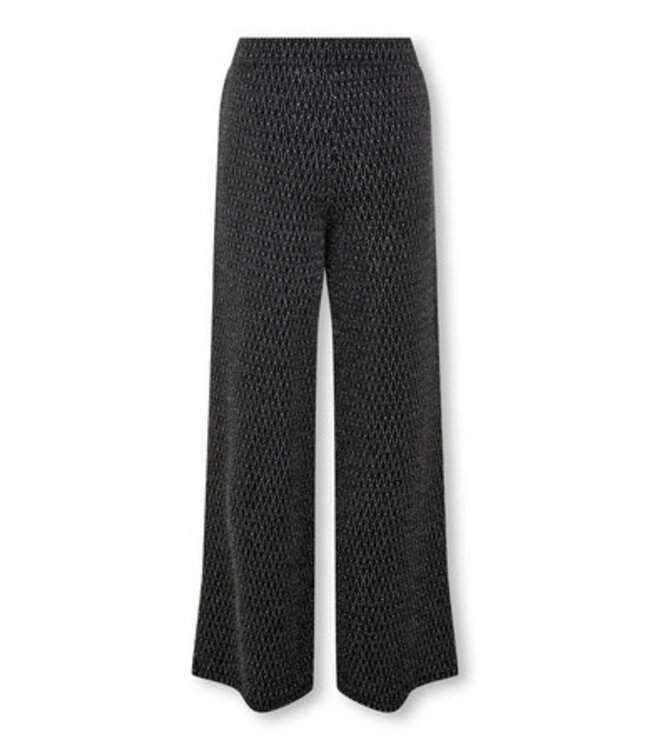 Kids ONLY winter broek meisjes - zwart - KogQueen - regular fit, glitter