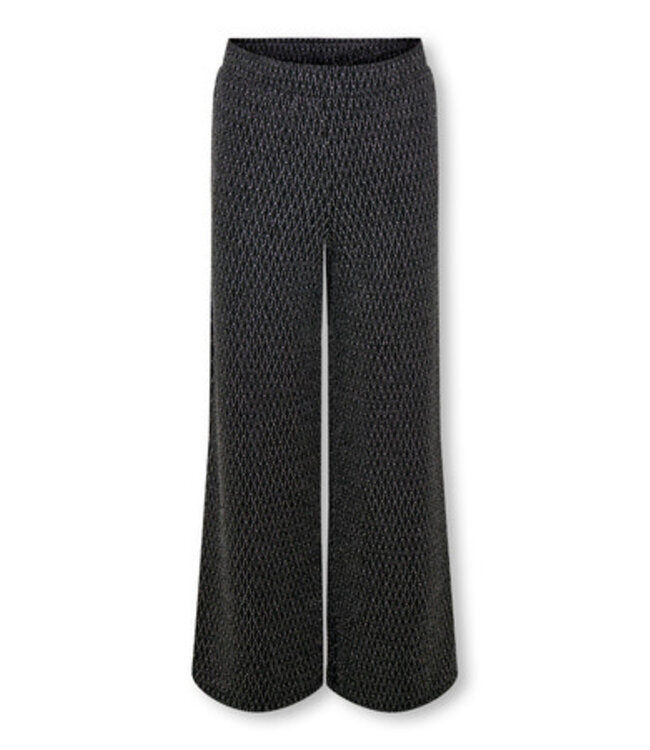 Kids ONLY winter broek meisjes - zwart - KogQueen - regular fit, glitter