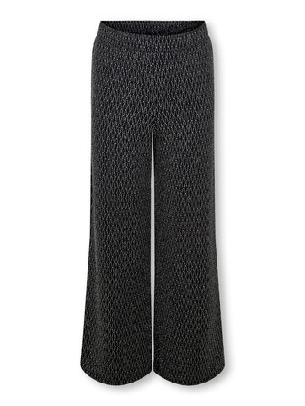 Kids ONLY winter broek meisjes - zwart - KogQueen - regular fit, glitter
