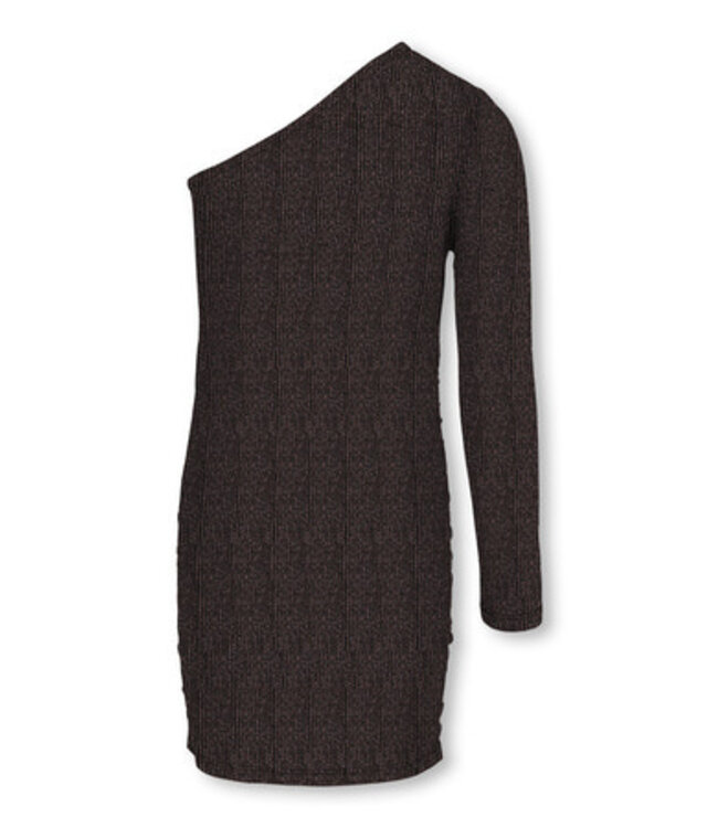 Kids ONLY winter jurk meisjes - zwart - KogQueen - regular fit, glitter