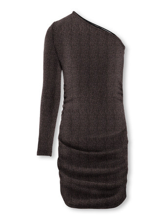 Kids ONLY winter jurk meisjes - zwart - KogQueen - regular fit, glitter afbeelding