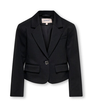 Kids ONLY winter blazer meisjes - zwart - KogPeach - oversize fit
