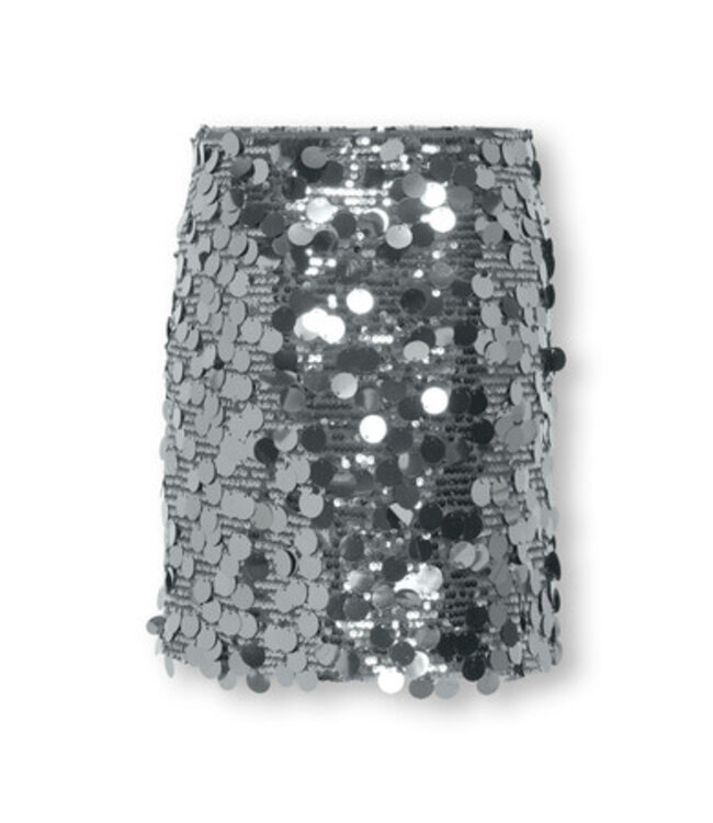 Kids ONLY winter rok meisjes - grijs - KogJadel - pailletten