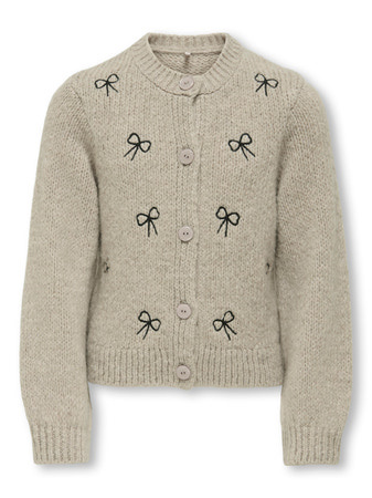 Kids ONLY winter vest meisjes - zand - KogCody - regular fit, gebreid afbeelding