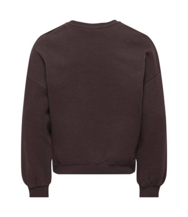 Kids ONLY winter sweater meisjes - bruin - KogKiki - oversize fit