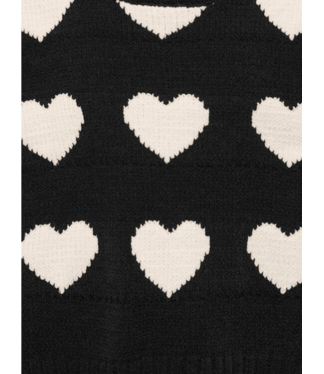 Kids ONLY winter sweater meisjes - zwart - KogSus - regular fit, gebreid