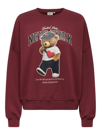 Kids ONLY winter sweater meisjes - paars - KogLinda - regular fit