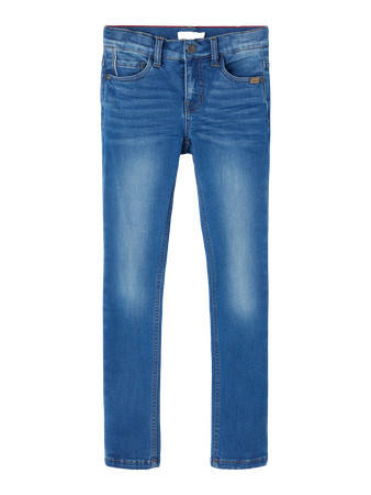 Name it winter jeansbroek jongens - blauw - xslim fit - NkmTheo Name it winter jeansbroek jongens - blauw - xslim fit - NkmTheo