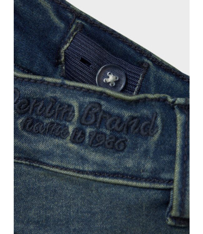 Name it winter jeansbroek jongens - blauw - xslim fit - NkmTheo