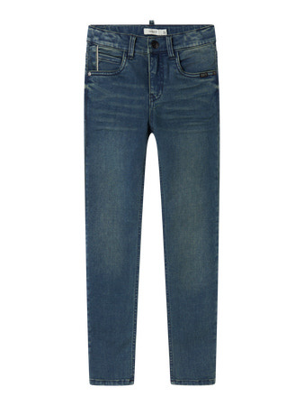 Name it winter jeansbroek jongens - blauw - xslim fit - NkmTheo Name it winter jeansbroek jongens - blauw - xslim fit - NkmTheo