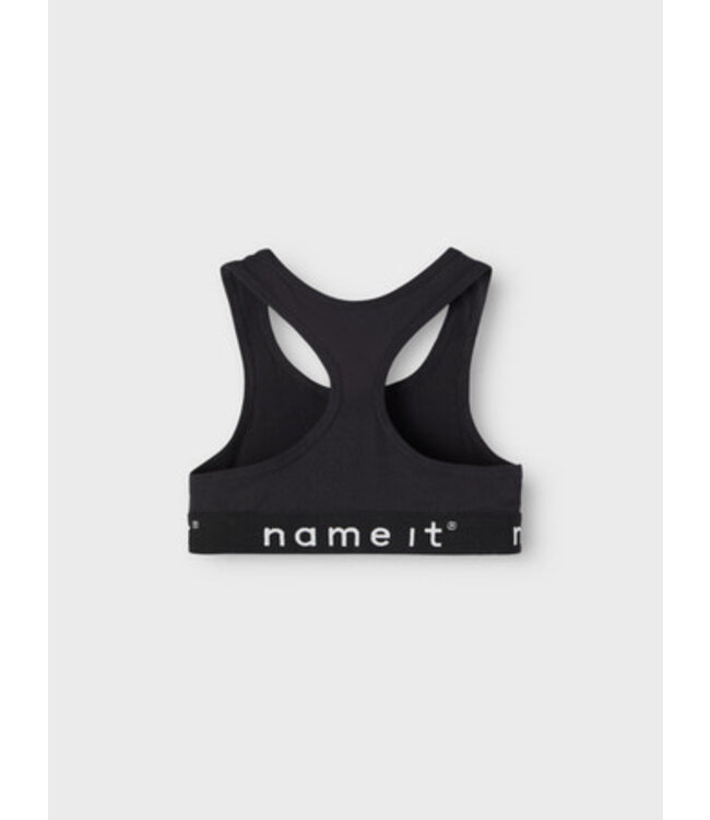 Name it winter ondergoed meisjes - zwart - 2p top - NkfShort