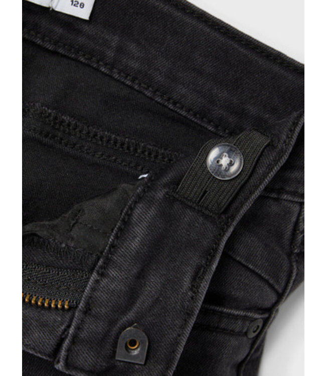 Name it winter jeansbroek jongens - zwart - skinny fit - NkmPete