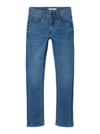 Name it winter jeansbroek jongens - blauw - slim fit - NkmSilas Name it winter jeansbroek jongens - blauw - slim fit - NkmSilas