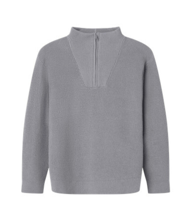Name it winter sweater jongens - grijs - gebreid - NkmNesolle