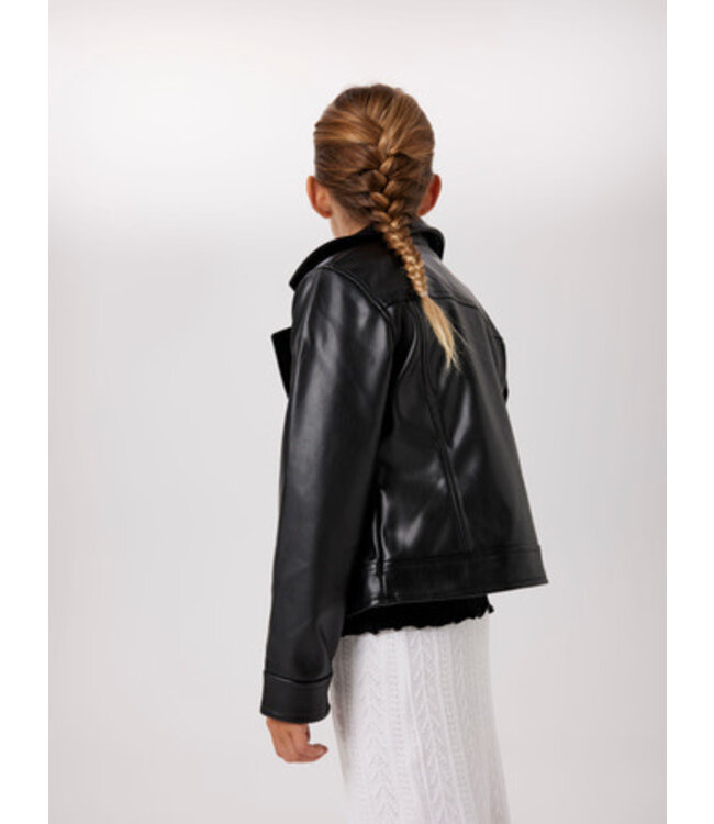 Name it winter winterjas meisjes - zwart - NkfMadina