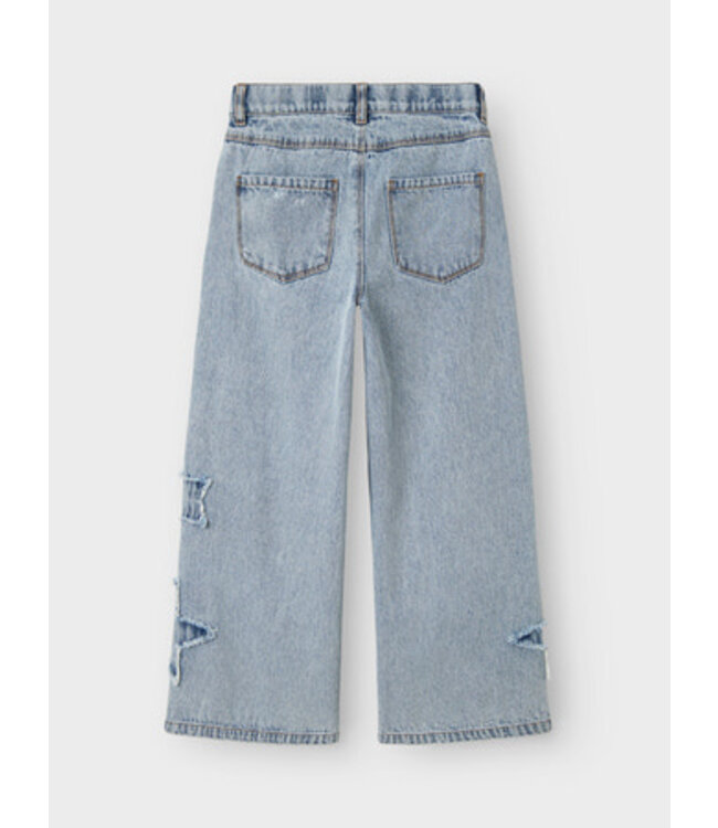 Name it winter jeansbroek meisjes - blauw - skater fit - NkfBella