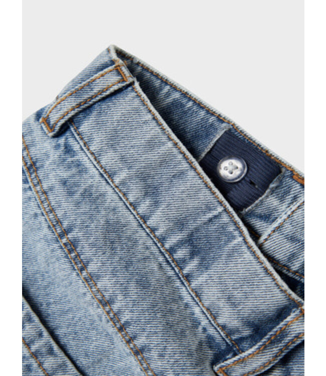 Name it winter jeansbroek meisjes - blauw - skater fit - NkfBella