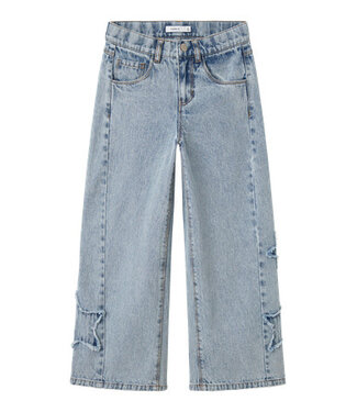 Name it winter jeansbroek meisjes - blauw - skater fit - NkfBella