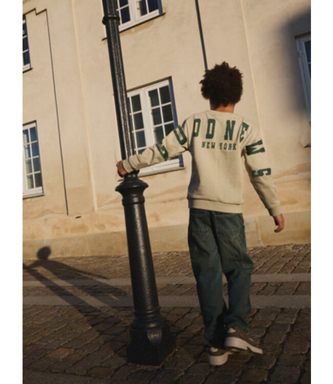 Name it winter sweater jongens - beige - regular fit - NkmNolen