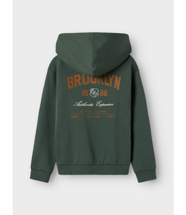 Name it winter sweater jongens - groen - regular fit - NkmNewi