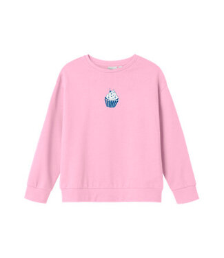 Name it winter sweater meisjes - roze - relaxed fit - NkfNeatas