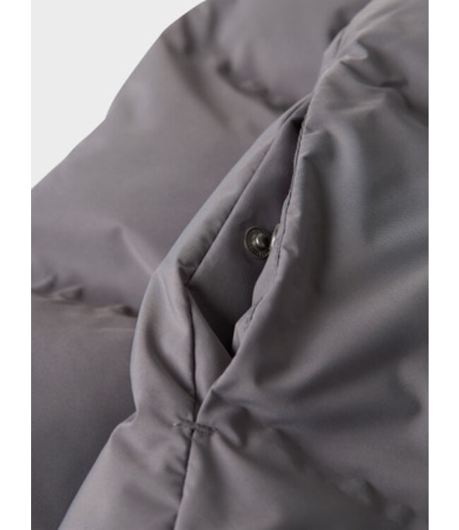Name it winter winterjas jongens - grijs - puffer - NknMusk