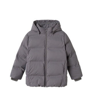 Name it winter winterjas jongens - grijs - puffer - NknMusk