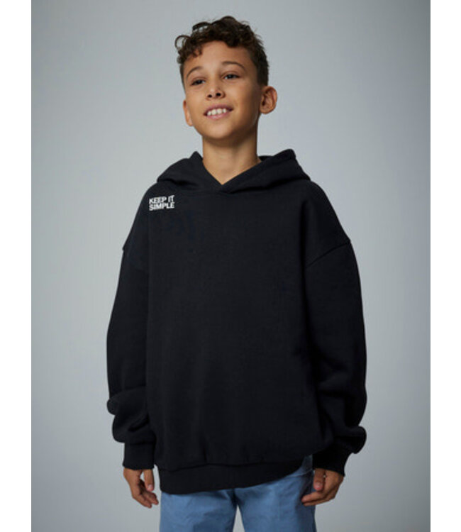 Name it winter sweater jongens - zwart - relaxed fit - NkmBronx